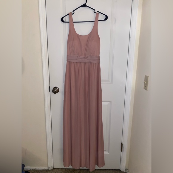 Birdy Grey Bridesmaids Dress- Hemmed Size Small - Rose Quartz - Picture 3 of 6
